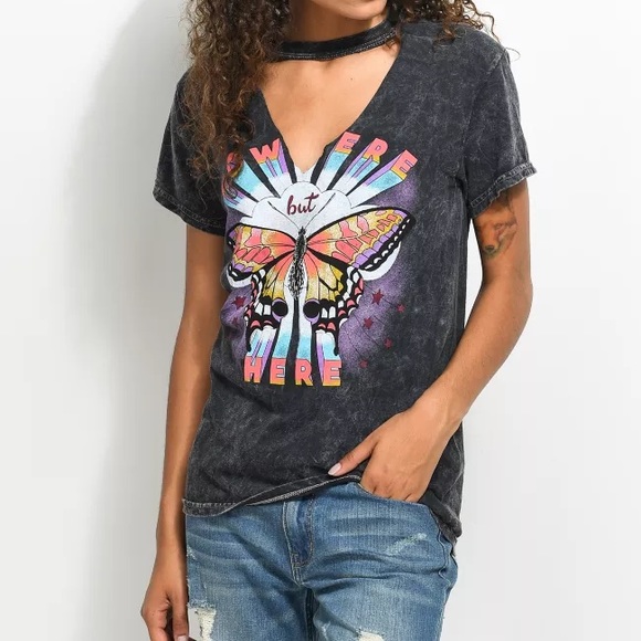 Nowhere But Here Butterfly T shirt - Picture 2 of 2